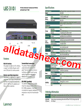 LEC-3101A型号图片