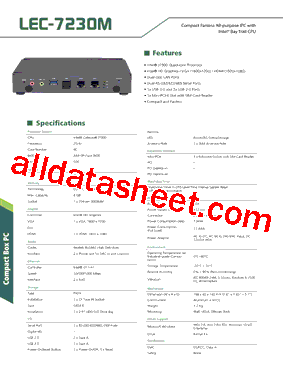 LEC-7230M型号图片