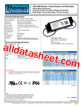 LED-30W型号图片