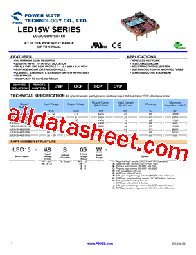 LED15-48S15W型号图片