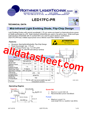 LED17FC-PR型号图片