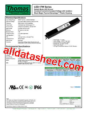 LED17W-36-C0470型号图片