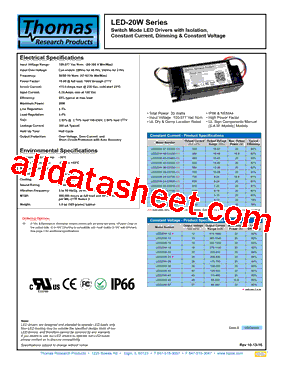 LED20W-43-C0460型号图片