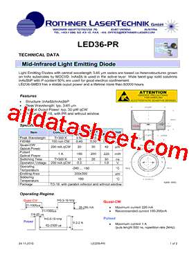 LED36-PR型号图片