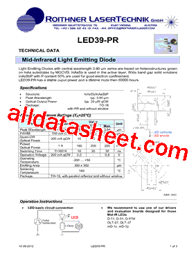 LED39-PR型号图片
