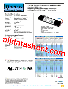 LED50W-036-C1400型号图片