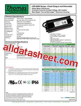 LED60W-027-C2300-D型号图片