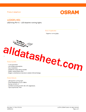 LEDDRL401BK12型号图片