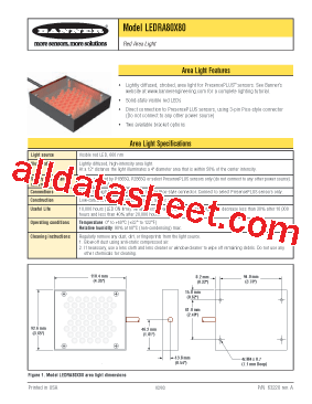 LEDRA80X80型号图片