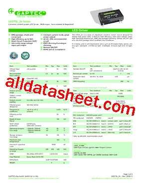 LEDT16_24-700型号图片