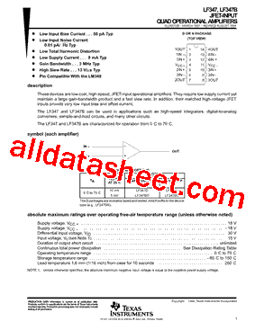 LF347BD型号图片