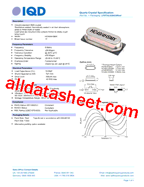 LFXTAL020423型号图片