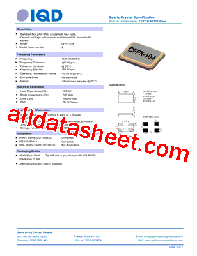 LFXTAL033643型号图片