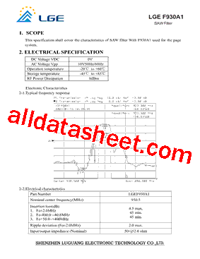 LGEF930A1型号图片