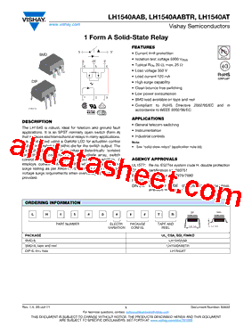 LH1540AABTR型号图片