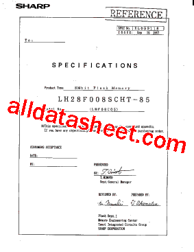 LH28F008SCHT-85型号图片