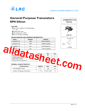 LH8050PLT1G型号图片