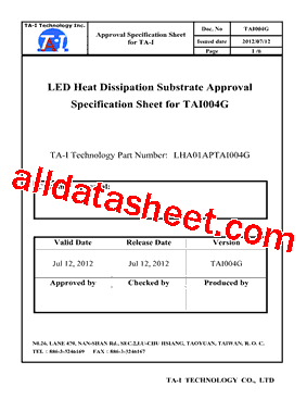 LHA01APTAI004G型号图片