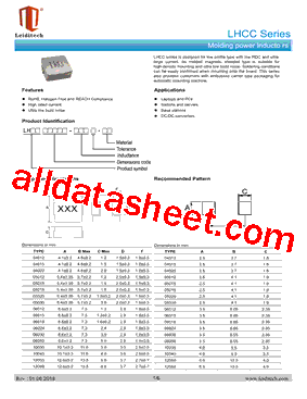 LHCC10040-3R3M-R7型号图片