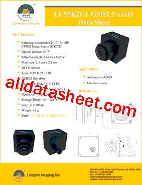 LI-S5K2G1-GMSL2-025H型号图片