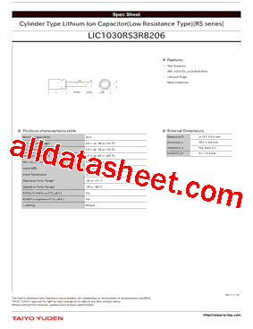 LIC1030RS3R8206型号图片