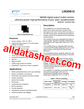 LIS2DS12型号图片