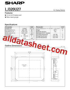 LJ320U27型号图片