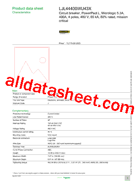 LJL44400WU43X型号图片