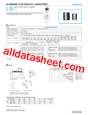 LLS1C183MELZ型号图片