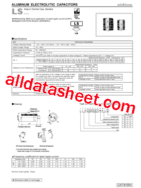 LLS1V822MELB型号图片