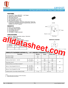 LM1012T型号图片