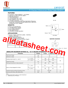 LM1013T型号图片