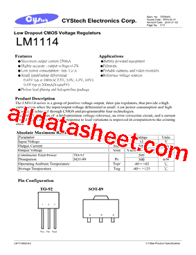 LM1114M3型号图片
