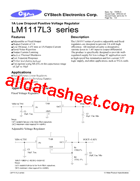 LM1117-ADJL3-0-T3-G型号图片