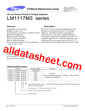 LM1117M3型号图片