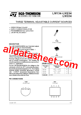 LM134D型号图片