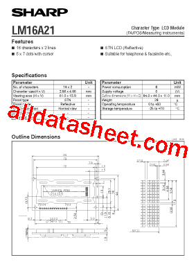 LM16A21型号图片