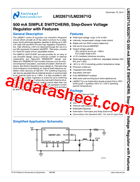 LM22671QMRX-5.0型号图片