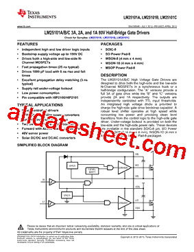 LM25101ASD-1/NOPB型号图片