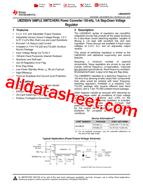 LM2590HVS-5.0/NOPB型号图片