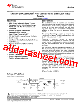 LM2592HVS-ADJ型号图片
