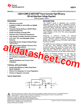 LM2674LDX-5.0/NOPB型号图片