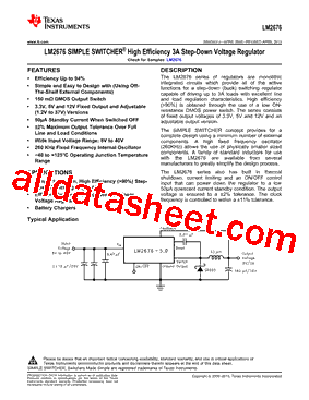 LM2676SD-ADJ-NOPB型号图片
