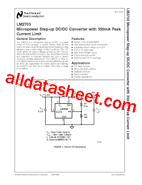 LM2703MF-ADJ/NOPB型号图片
