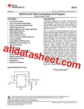 LM2736XEVAL/NOPB型号图片
