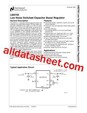 LM2750SDX-5.0型号图片