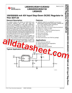 LM2841YMK-ADJL/NOPB型号图片