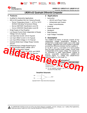 LM2901AVQPWRG4Q1型号图片