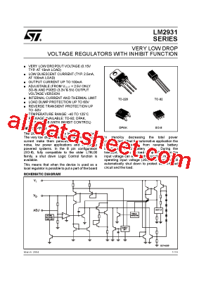 LM2931ADT33型号图片