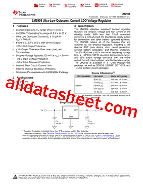 LM2936HVBMA-3.3/NOPB型号图片